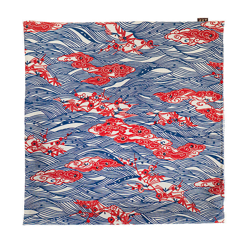 Kuddfodral Japanskt Motiv Shōchikubai – 45x45 cm
