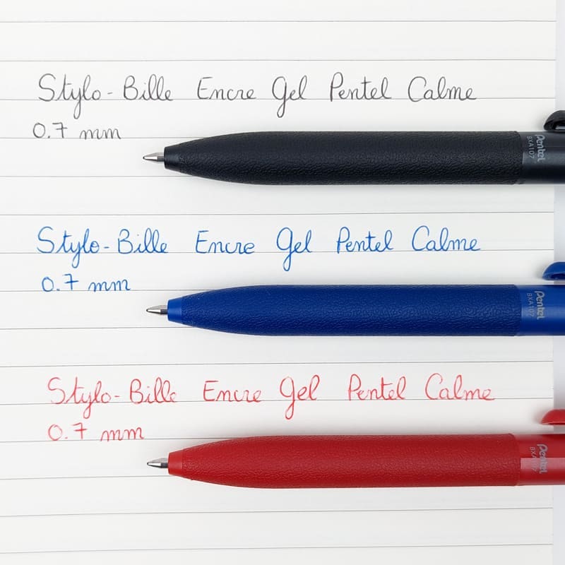 Kulsprutebläck Gel Pentel Calm 0,7mm