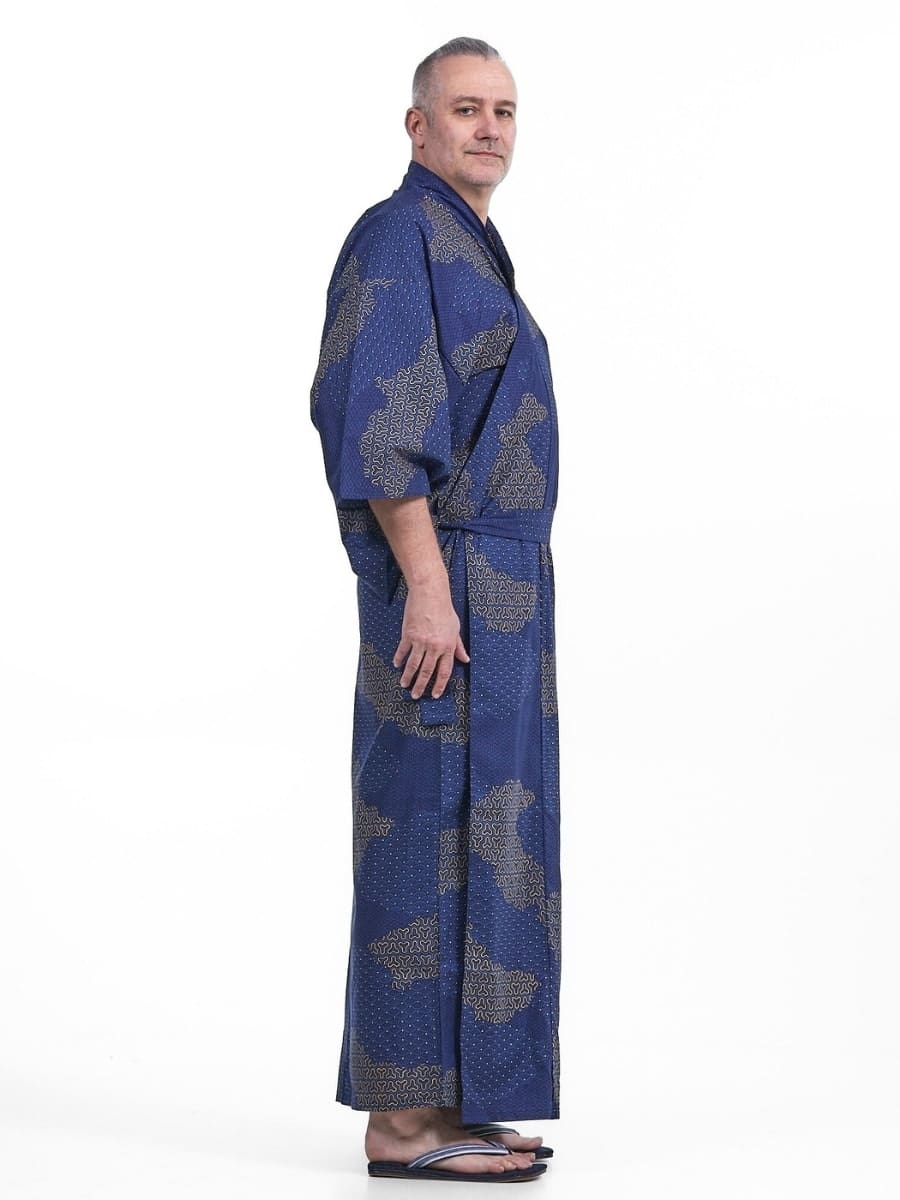 Kumo Yukata Kimono för män