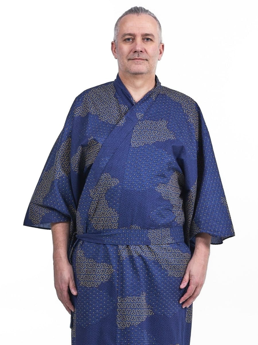 Kumo Yukata Kimono för män