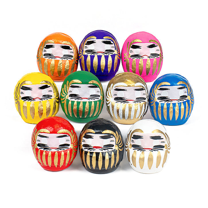 Liten Japansk Daruma 4 cm - Flera Färger