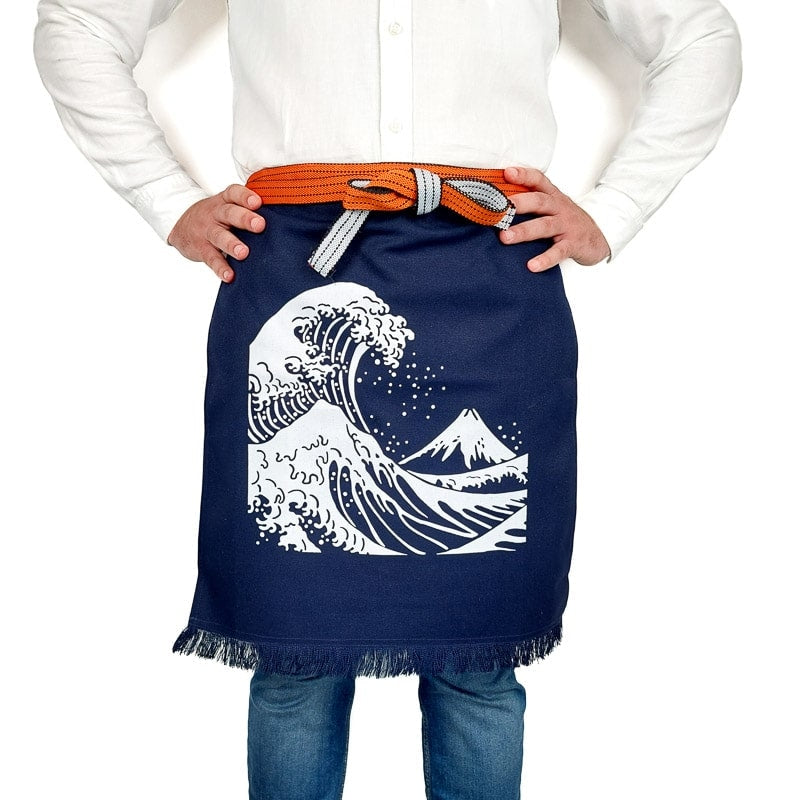 Maekake Kanagawa förkläde