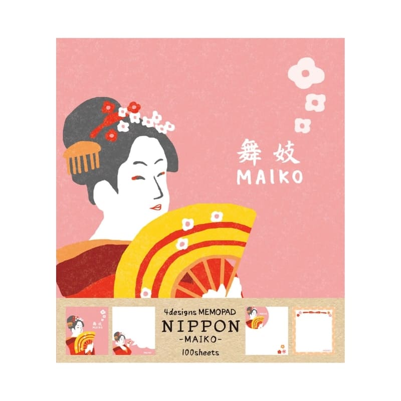 Maiko japanskt anteckningsblock