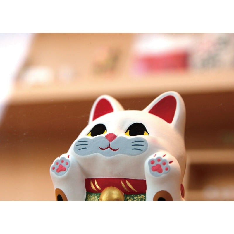 Maneki Neko Kawaii Vit