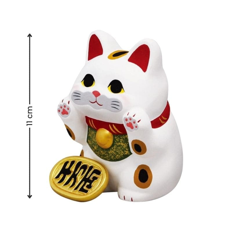 Maneki Neko Kawaii Vit