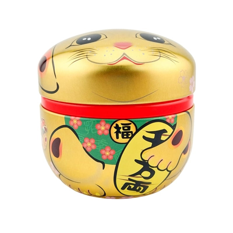 Maneki Neko Teask i guldmetall