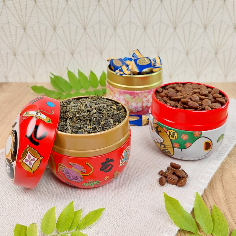 Maneki Neko Teask i guldmetall