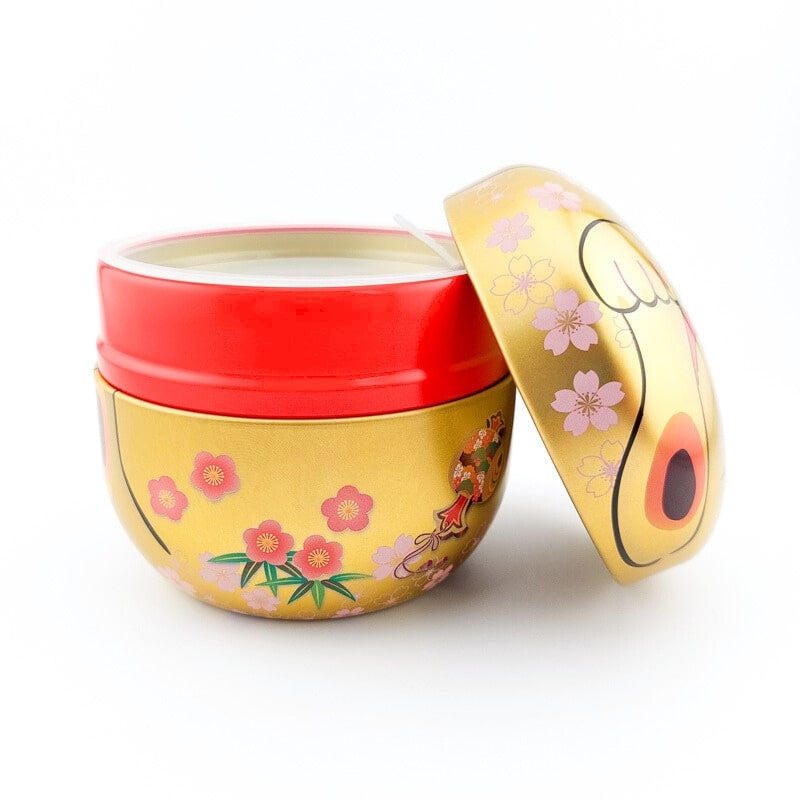 Maneki Neko Teask i guldmetall