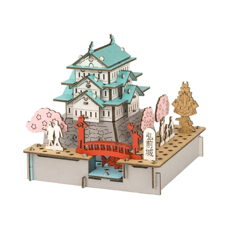 Japansk miniatyrmodell - Hirosaki Castle