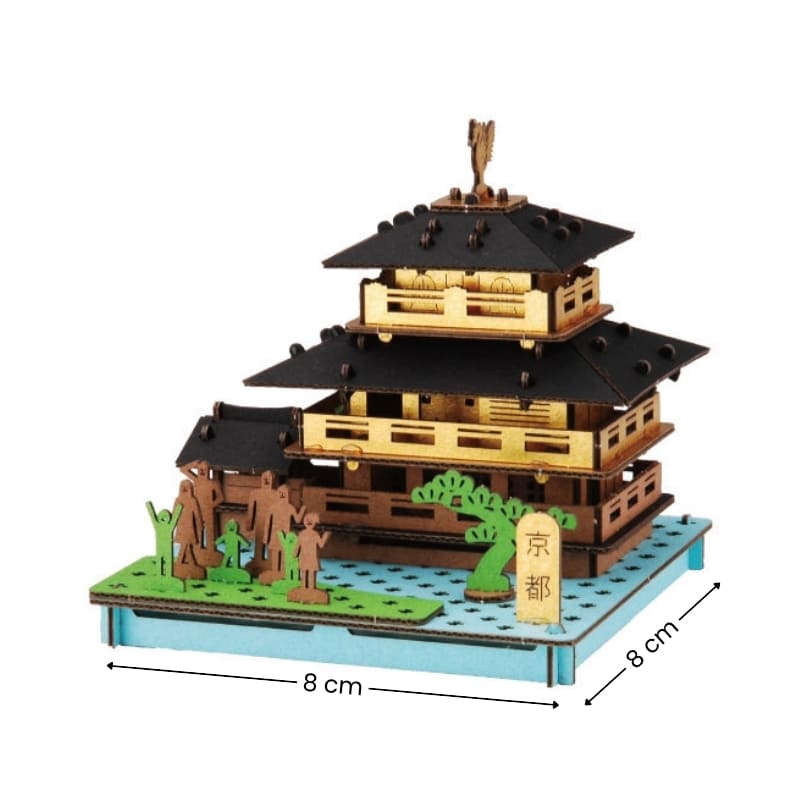 Japansk miniatyrmodell - Kyoto