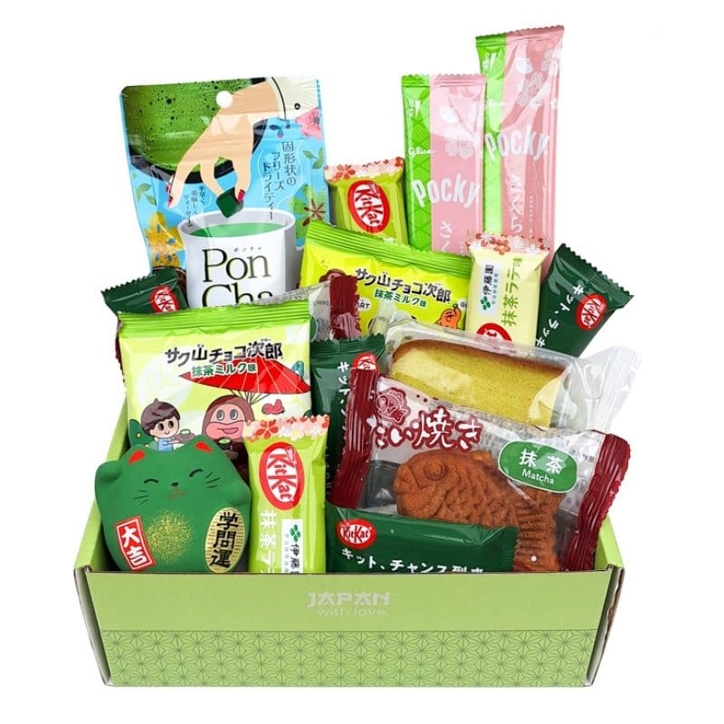 Matcha japansk låda