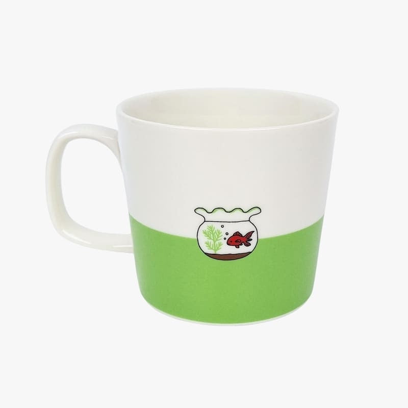 Mikeneko ’Jag ska tänka på det’ Japansk mugg
