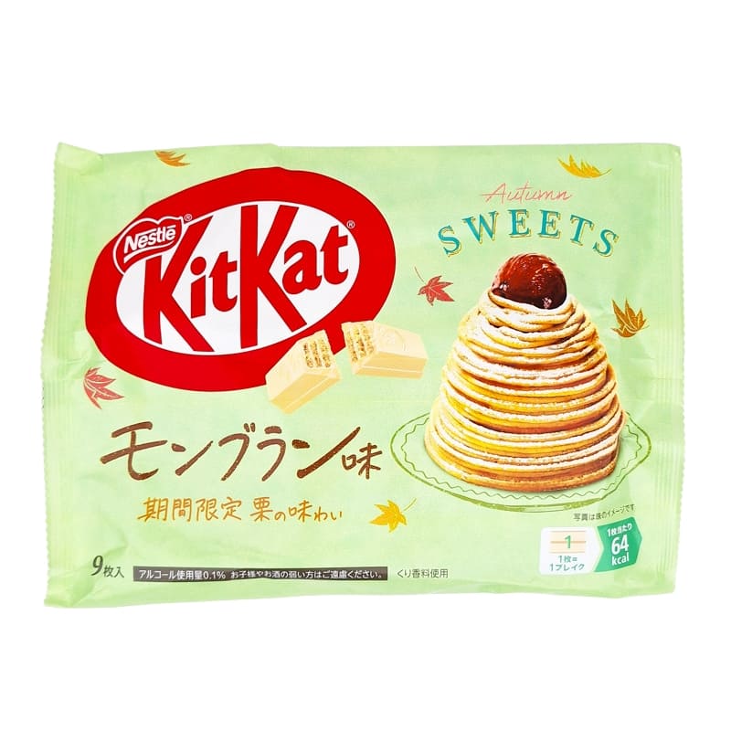 mini japansk KitKat - Mont Blanc