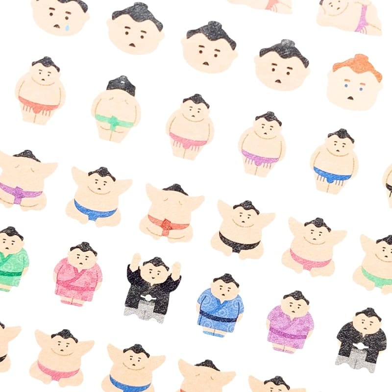 Mini Sumo Japanska klistermärken