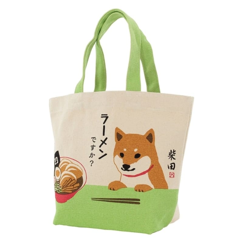 Mini tygväska Ramen & Shiba