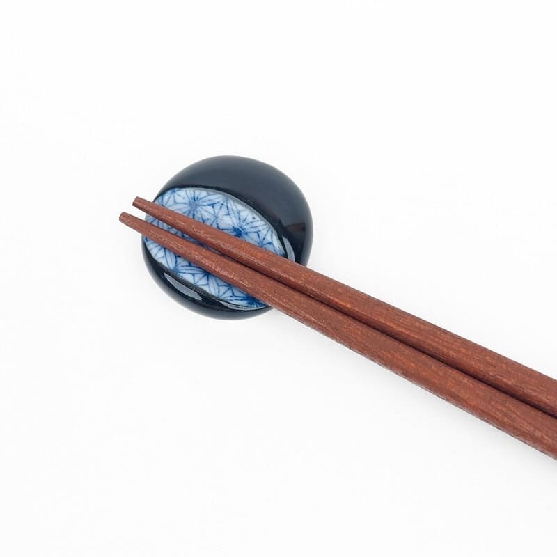 Minoyaki Blå ätpinne rest