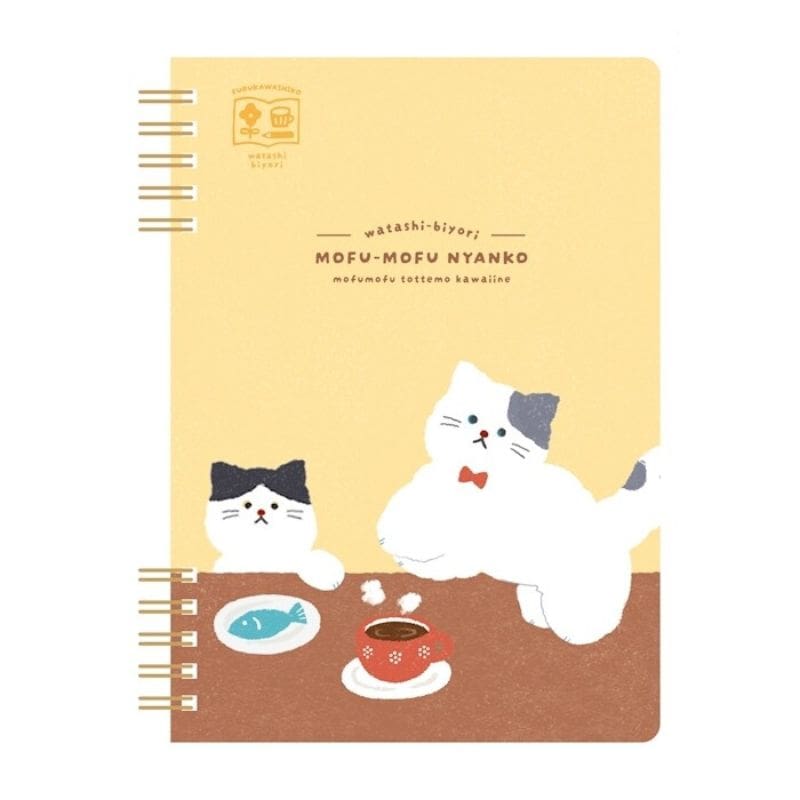 Mofu Mofu Nyanko Spiral anteckningsbok