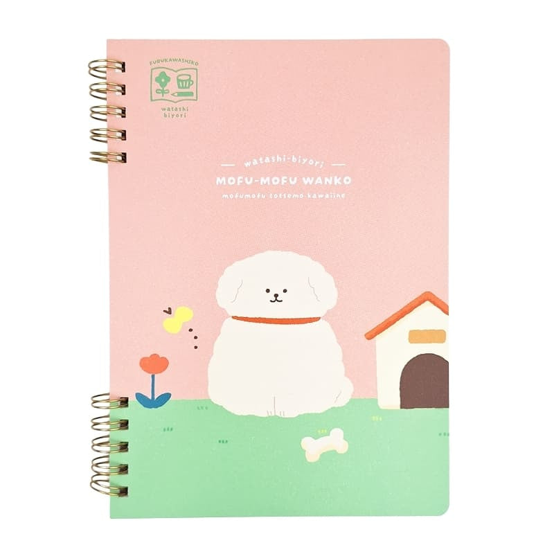 Mofu Mofu Wanko Spiral anteckningsbok