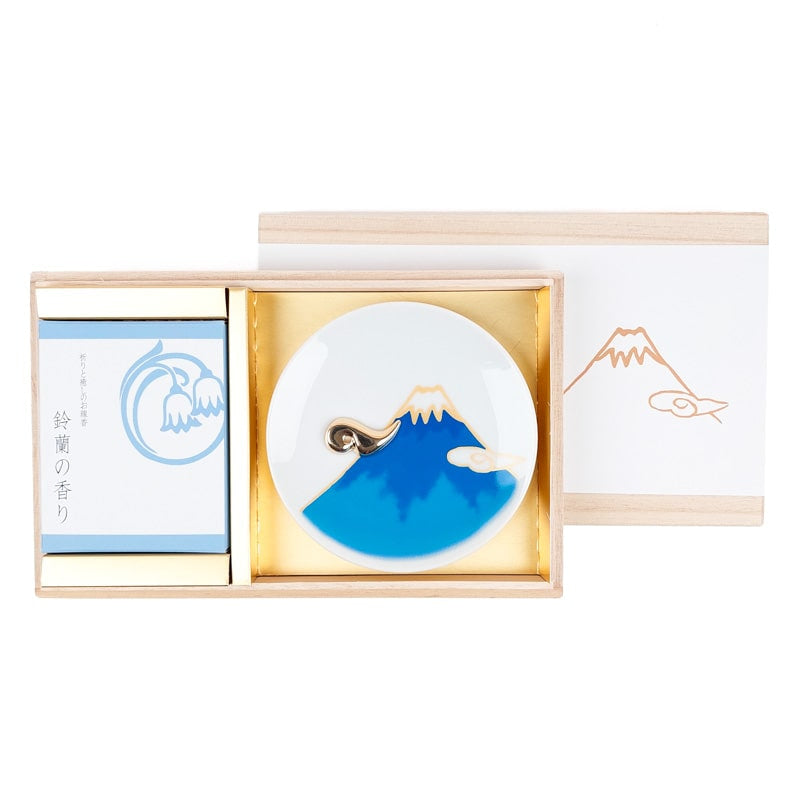 Mount Fuji japansk rökelse presentförpackning