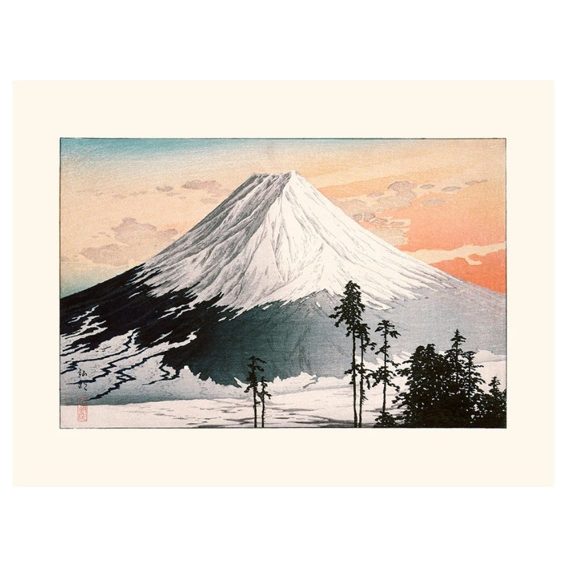 Mount Fuji Print Poster 30 x 40 cm