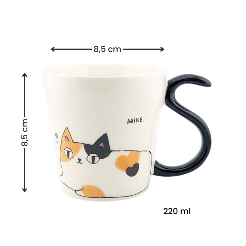 Mugg Katt Neko Mike