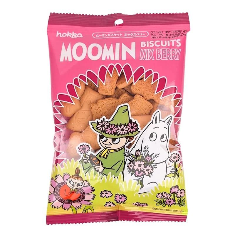 Mumin kex med röd frukt