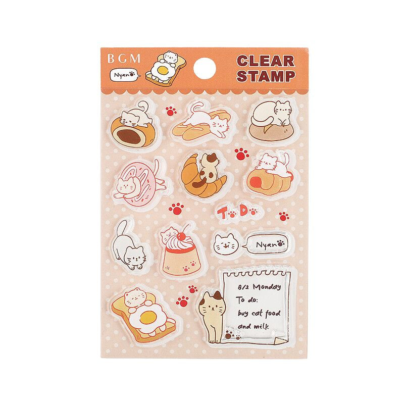 Neko japanska transparenta stämplar