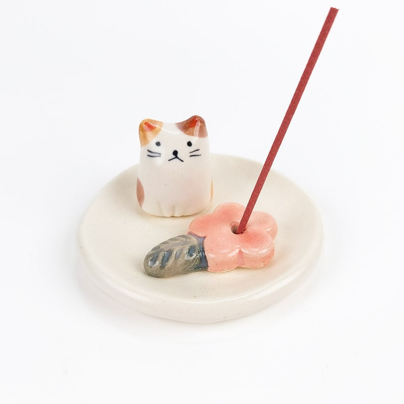 Neko Sakura japansk rökelsehållare