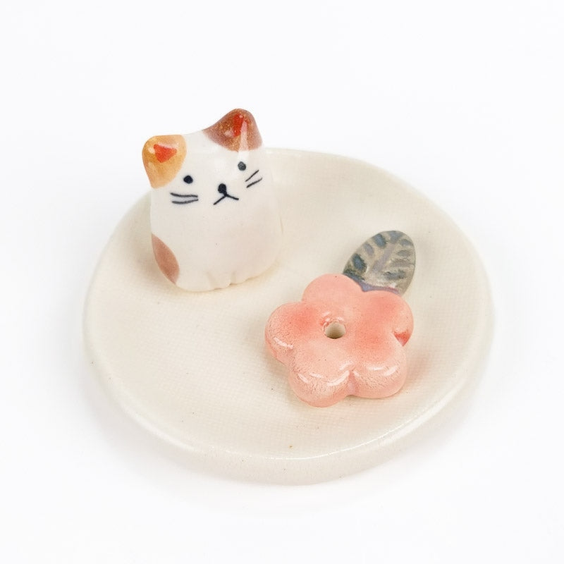 Neko Sakura japansk rökelsehållare