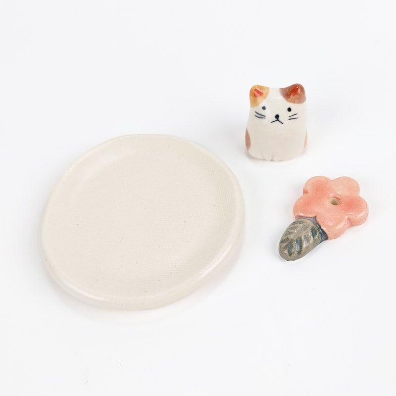 Neko Sakura japansk rökelsehållare