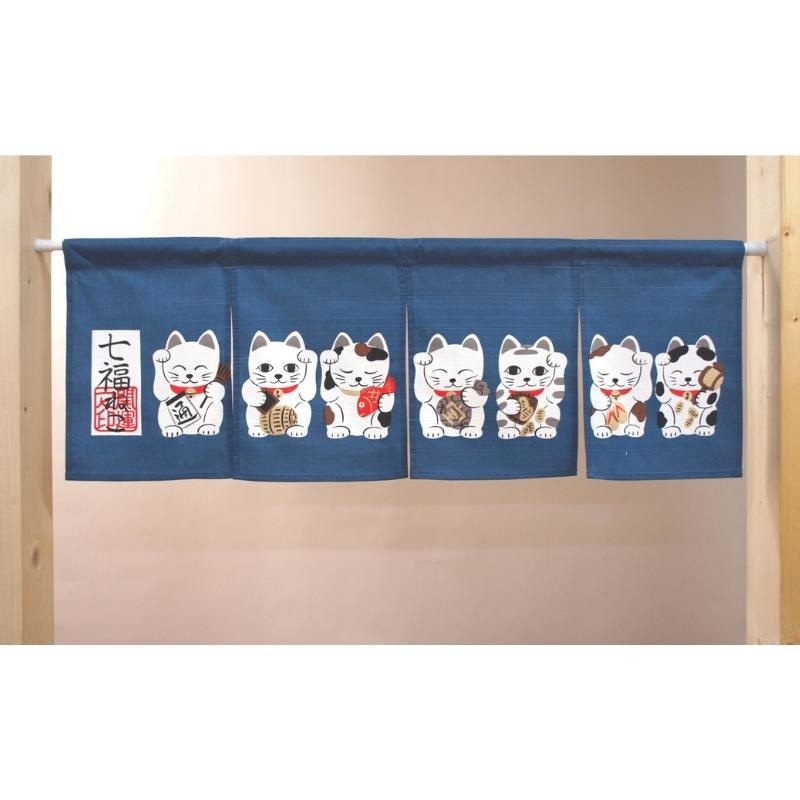Noren Court Neko Blå 85 x 30 cm