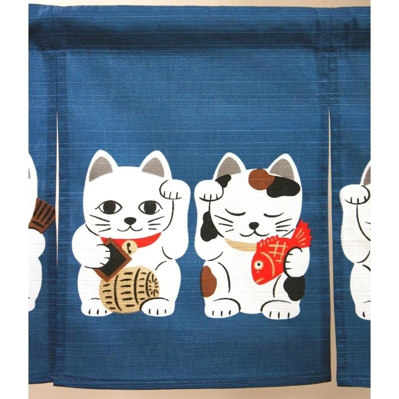Noren Court Neko Blå 85 x 30 cm