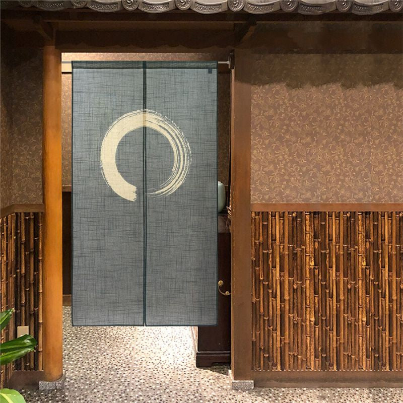 Noren Japanese Enso Blå 85 x 150 cm