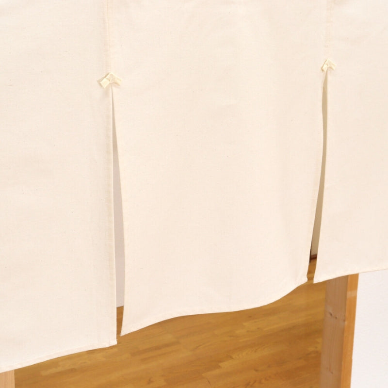 Noren Japanese Short Beige 175 x 50 cm