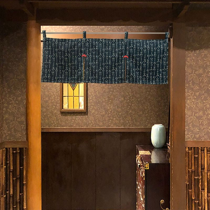 Noren Japansk domstol Iroha 85 x 30 cm