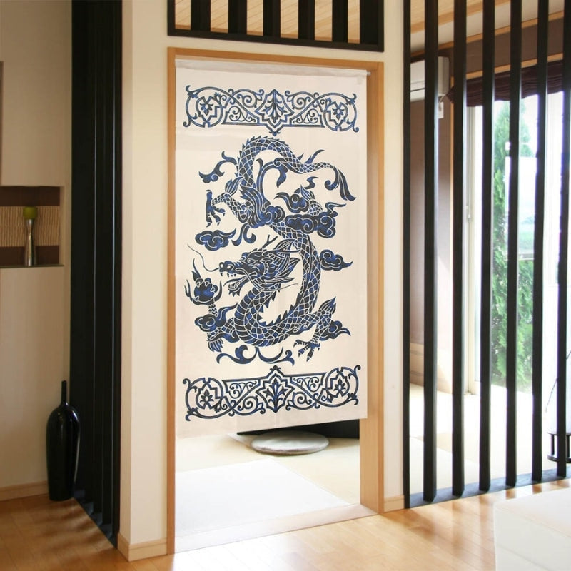 Noren Japansk drake 85 x 150 cm
