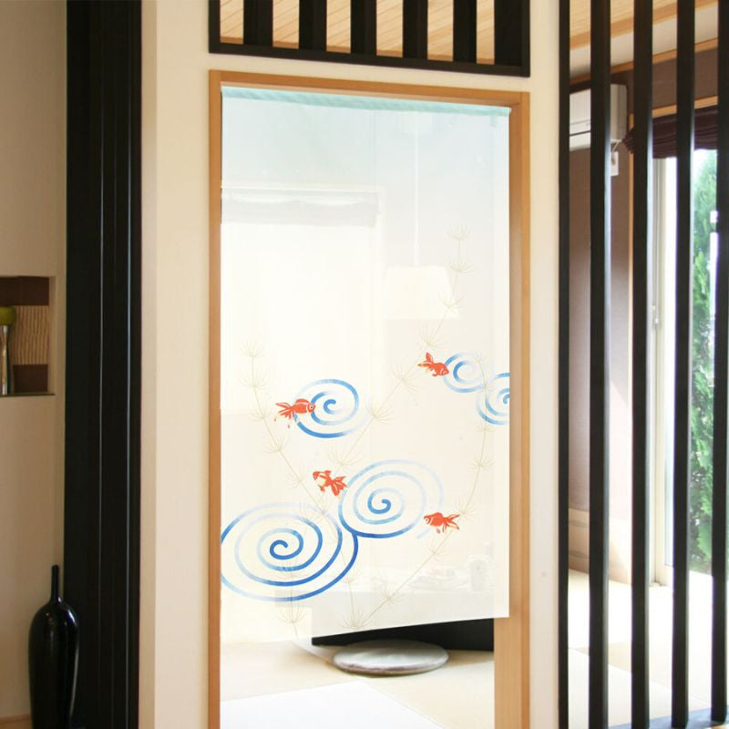Noren Japansk Kingyo 85 x 150 cm