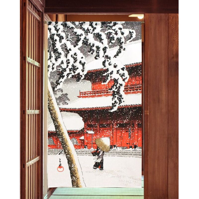Noren Japansk snö 85 x 150 cm