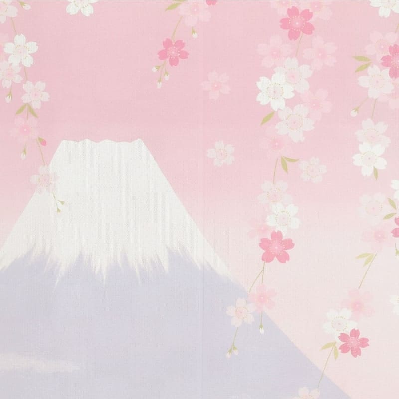 Noren Japanska Fuji Sakura 85 x 150 cm