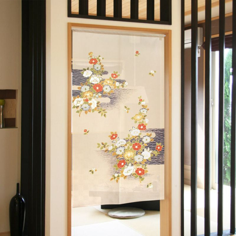 Noren Japanska Tsubaki 85 x 150 cm