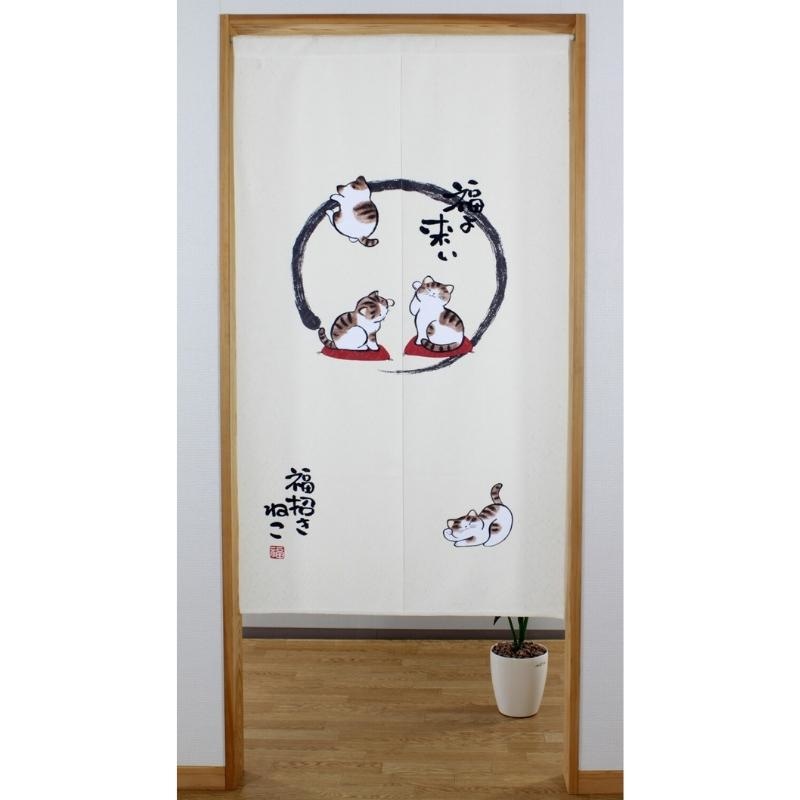 Noren Zen kattgardin 85 x 150 cm