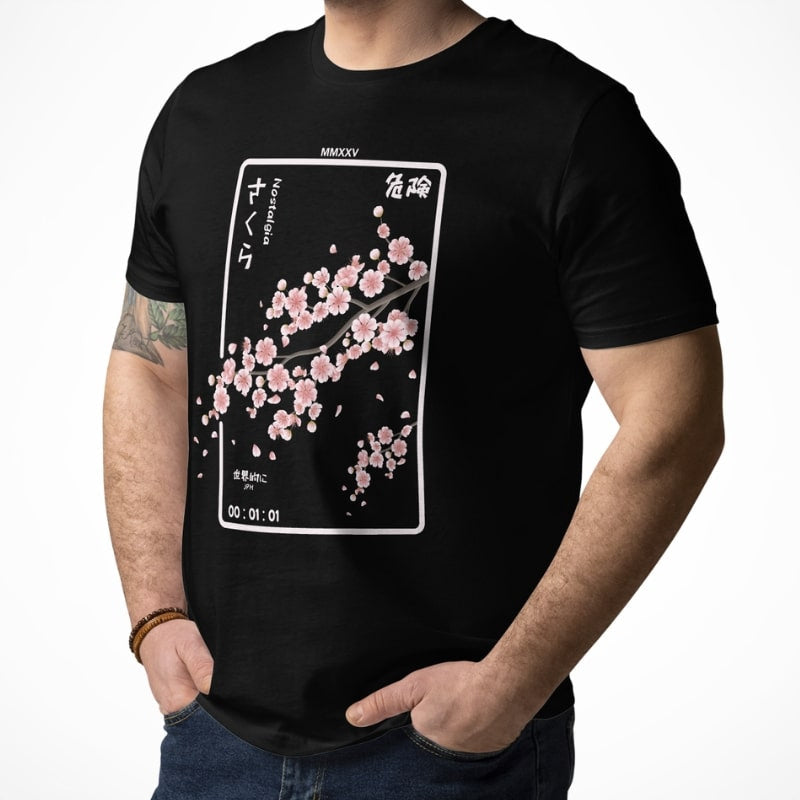 Nostalgia Japansk T shirt