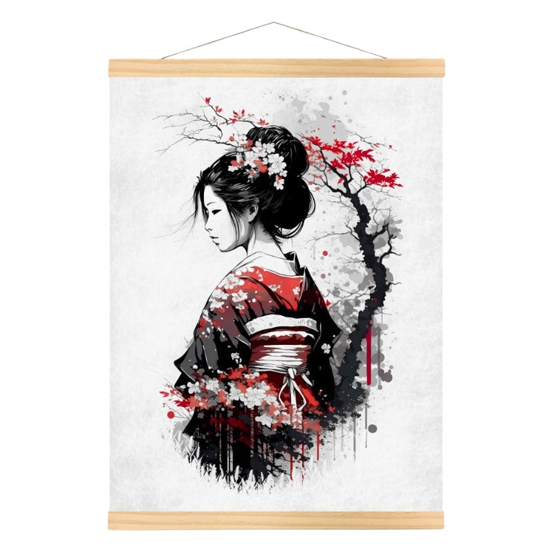 Nostalgia of a Geisha Japansk affisch A3