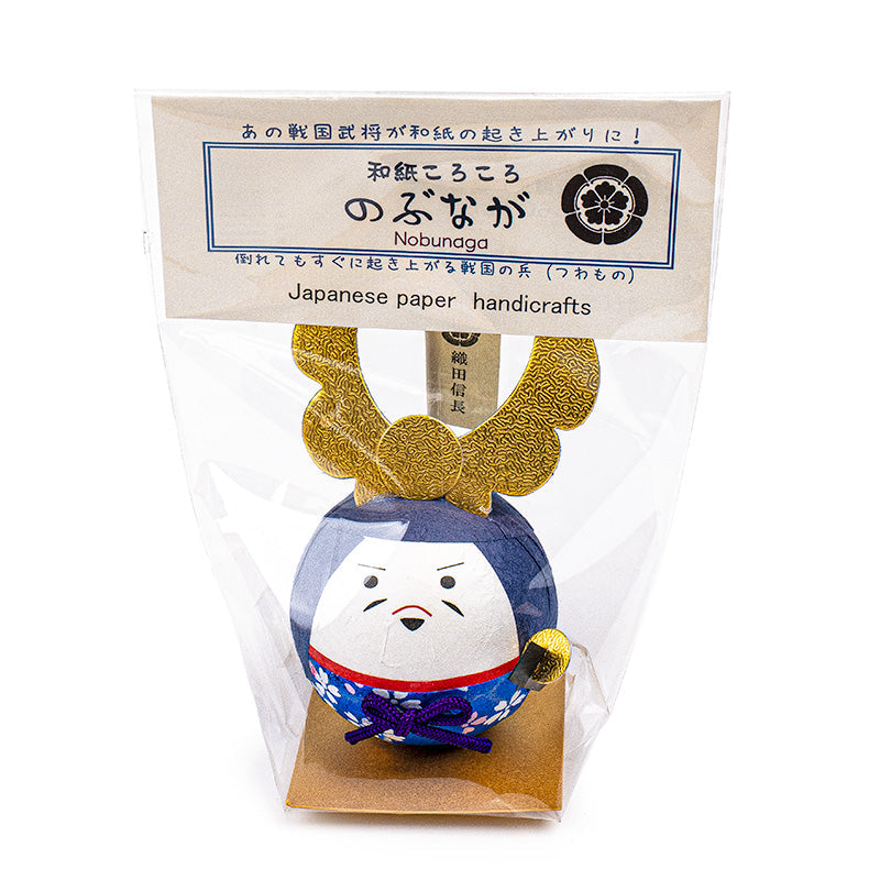 Okiagari Washi Pappersfigur - Oda Nobunaga