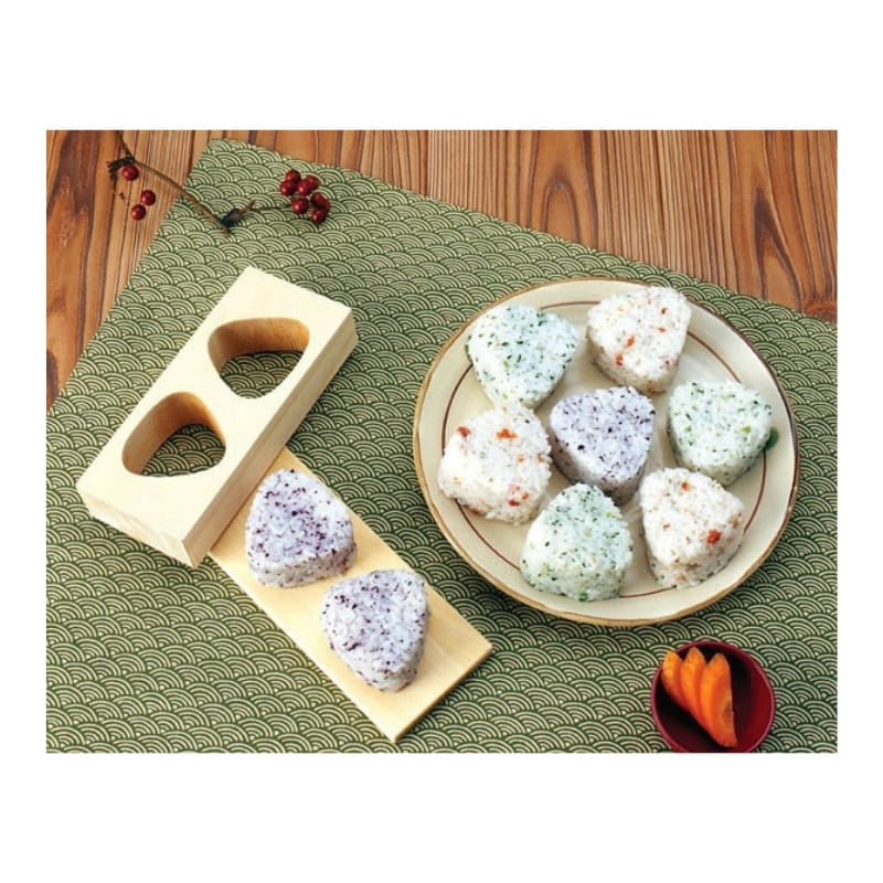 Onigiri Duo Trä Hinoki Form