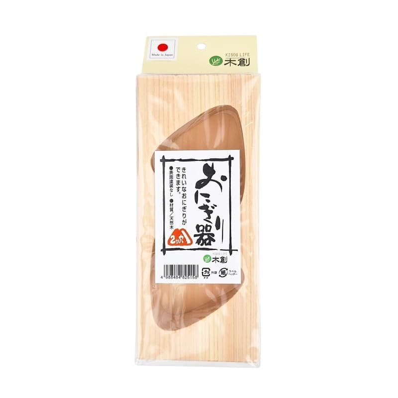 Onigiri Duo Trä Hinoki Form