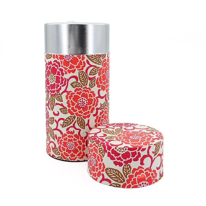 Orange Washi Tea Box