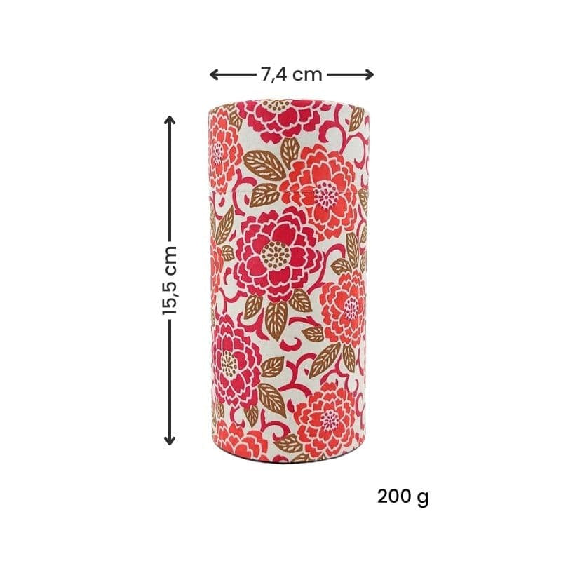 Orange Washi Tea Box