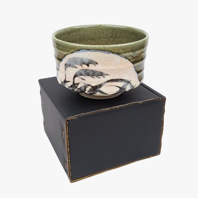 Oribe Ashi Japansk Matcha Skål