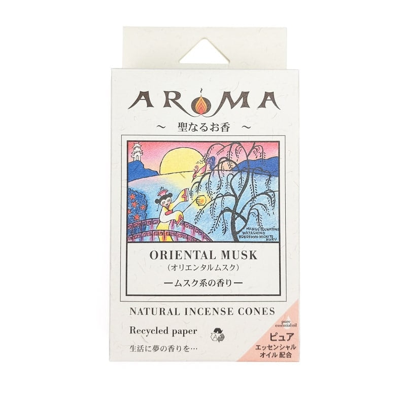 Oriental Musk rökelse kotte